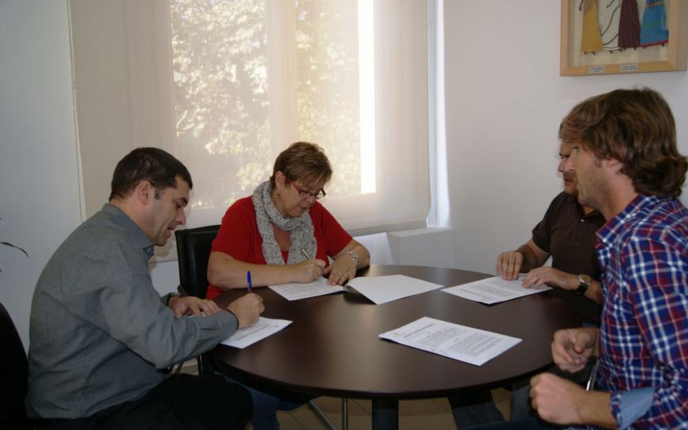 Signatura del conveni