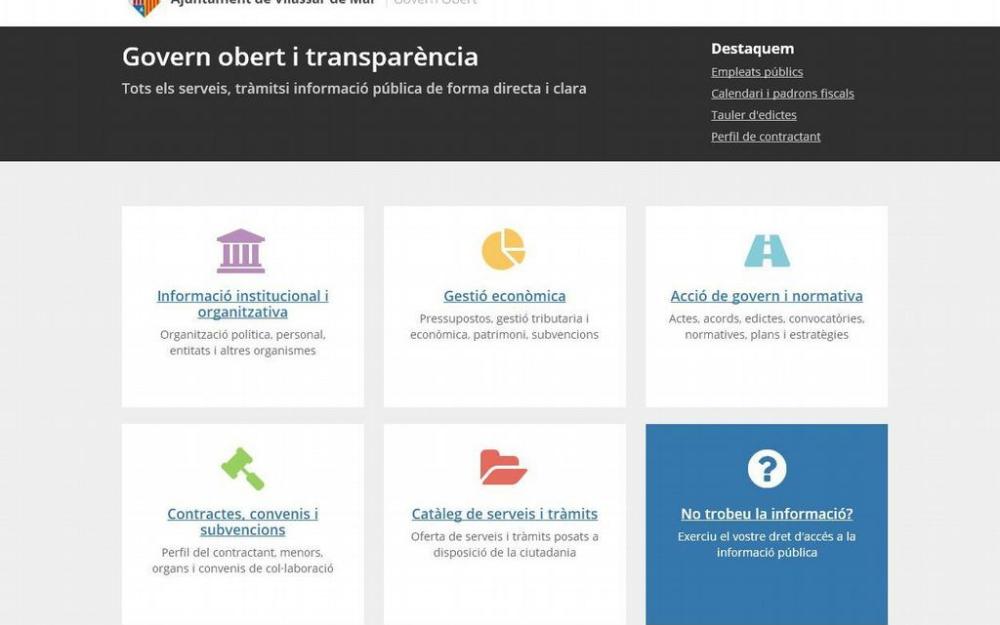 Portal Transparència
