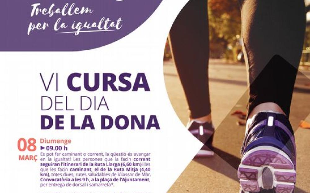 Cartell Cursa Dia de la Dona 2020