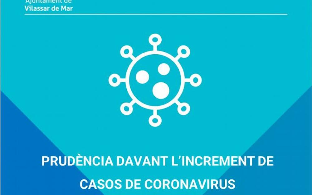 Bànner increment casos covid novembre 2021