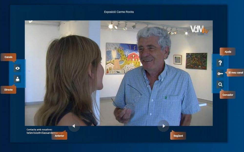 Exposició Carme Rovira VdM'TV