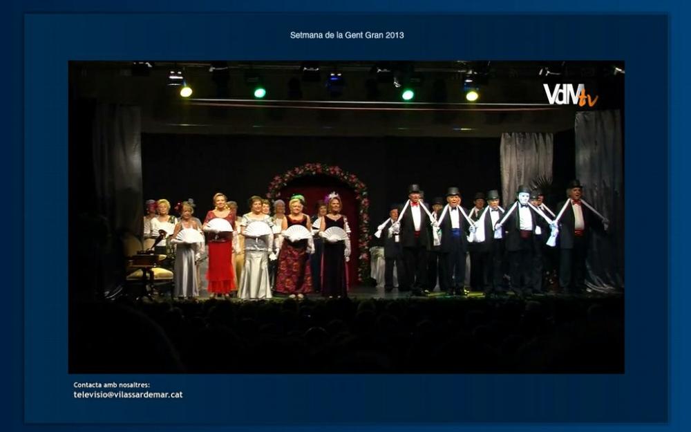 Pantalla VdMtv Set Gent Gran 2013