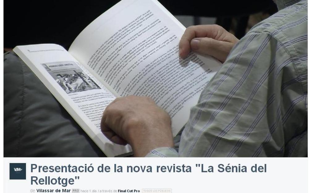 Presentació nova revista