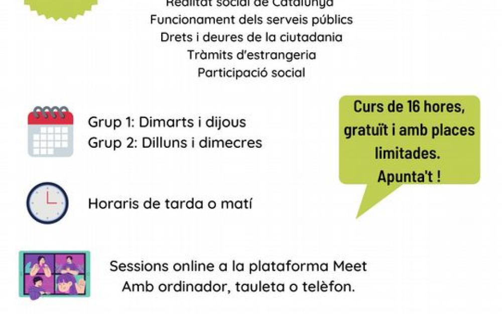 Cartell curs conexeiment societat catalana CCM