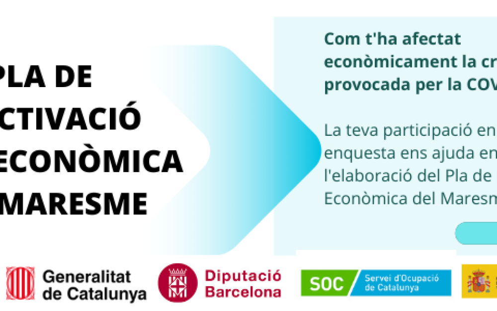 Enquesta Pla Reactivació econòmica del Maresme