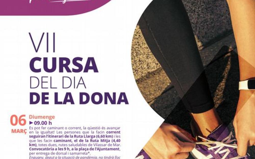 Cartell cursa Dia de la dona 2022
