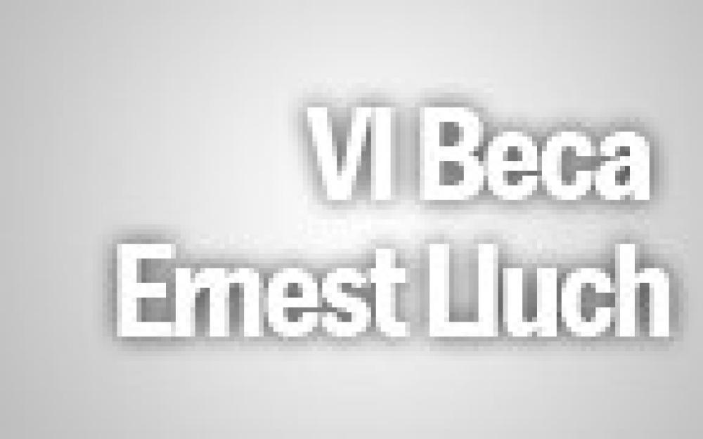 VI Beca Lluch