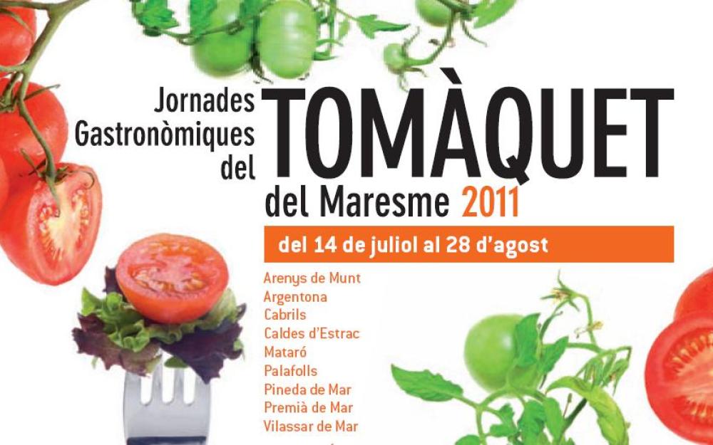 Portada fulletó Jornades del tomàquet 2011