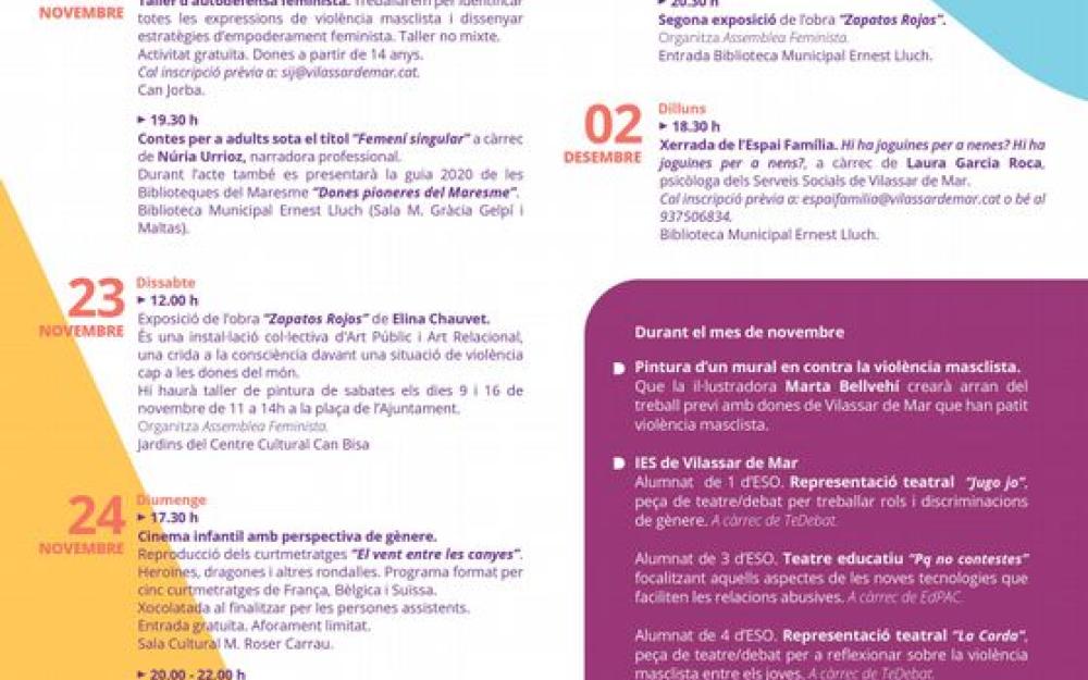 Cartell Programació 25N