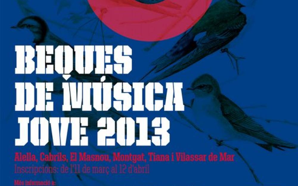 Cartell Beques de Música Jove