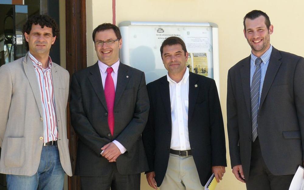 Visita del director general de Joventut