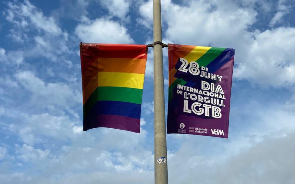 Banderola LGTBI Vilassar de Mar