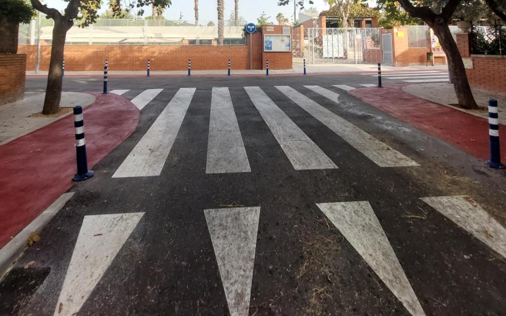 Camí escolar a l'entorn de l'Escola del Mar