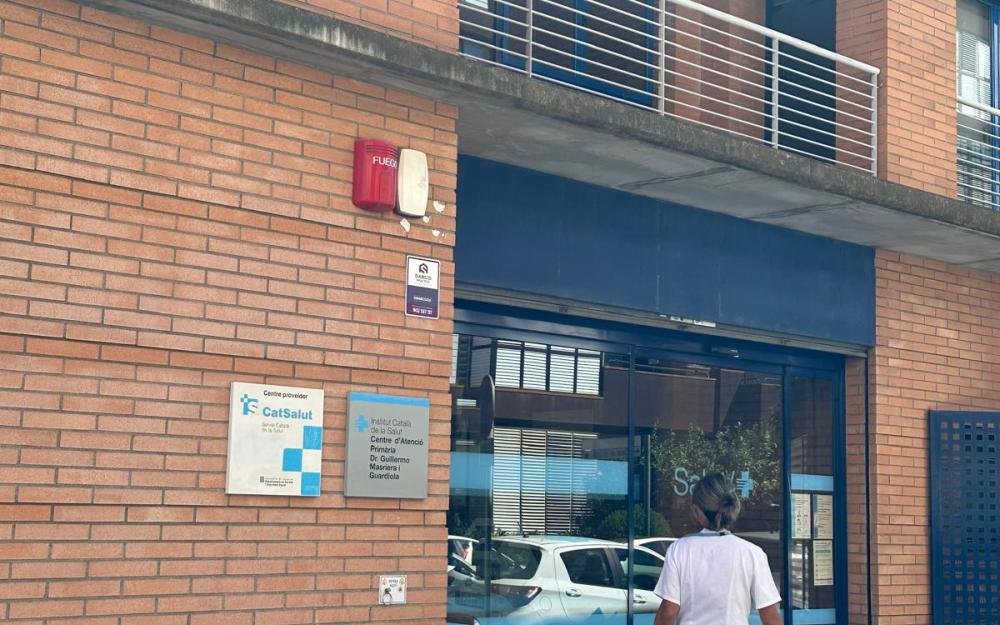 Entrada al CAP Dr. Guillermo Masriera