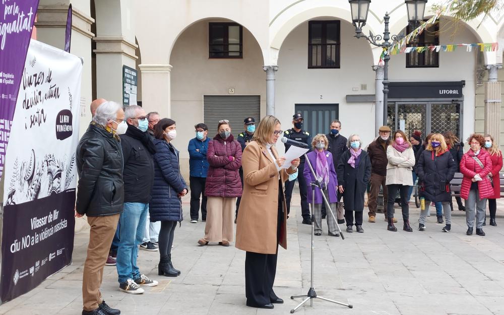 Lectura manifest institucional Dia internacioanal de les dones