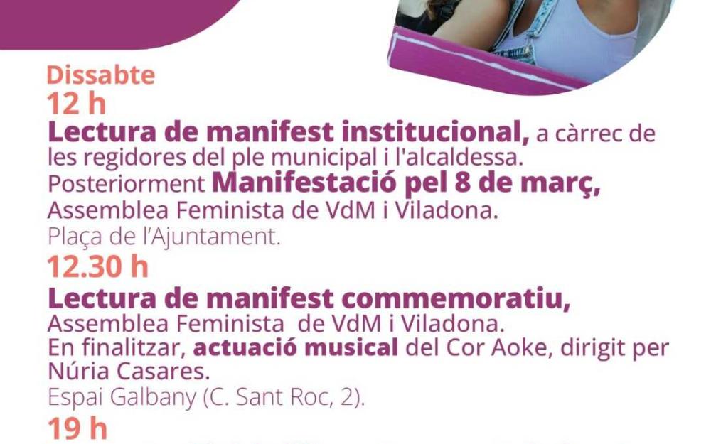 Cartell amb els canvis per la previsió de pluja