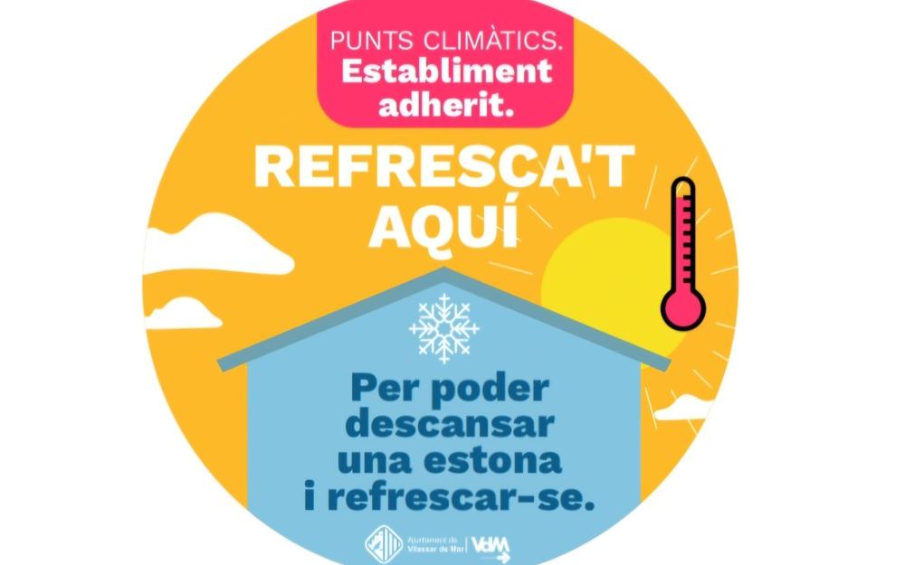 Adhesiu identificatiu Punts climàtics