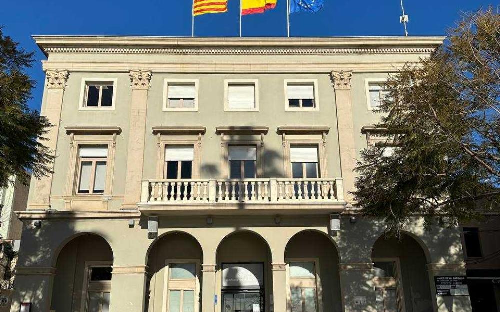 Façana de l'Ajuntament de Vilassar de Mar