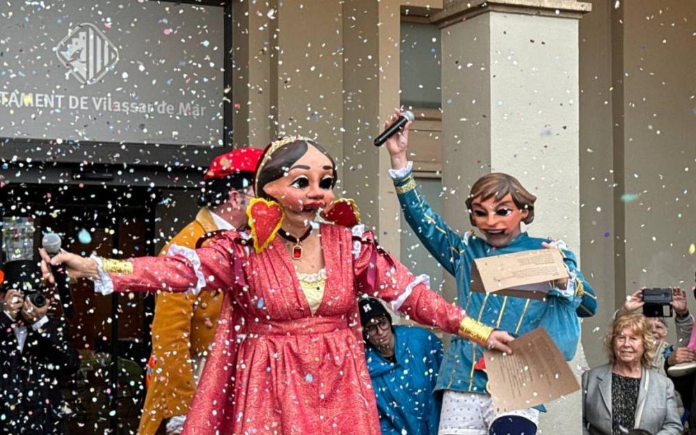 Arribada del rei Carnestoltes i la reina de Carnaval 2025
