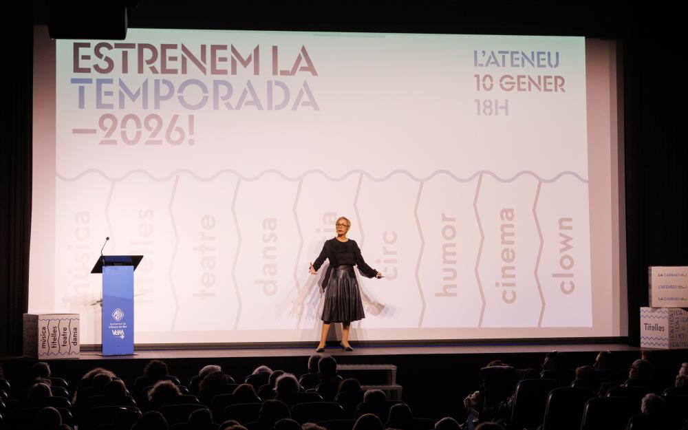 L'actriu vilassarenca Pape Monsoriu va conduir la presentació