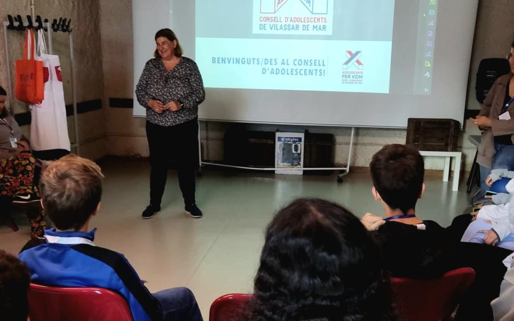 Acte de benvinguda al Consell d'Adolescents del curs 2022-2023