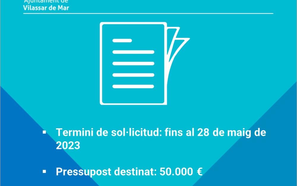 Bànner subvencions per al foment de l'activitat física i de l'esport