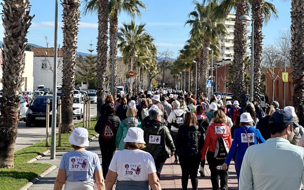 Participants a la caminada La Vilassarenca