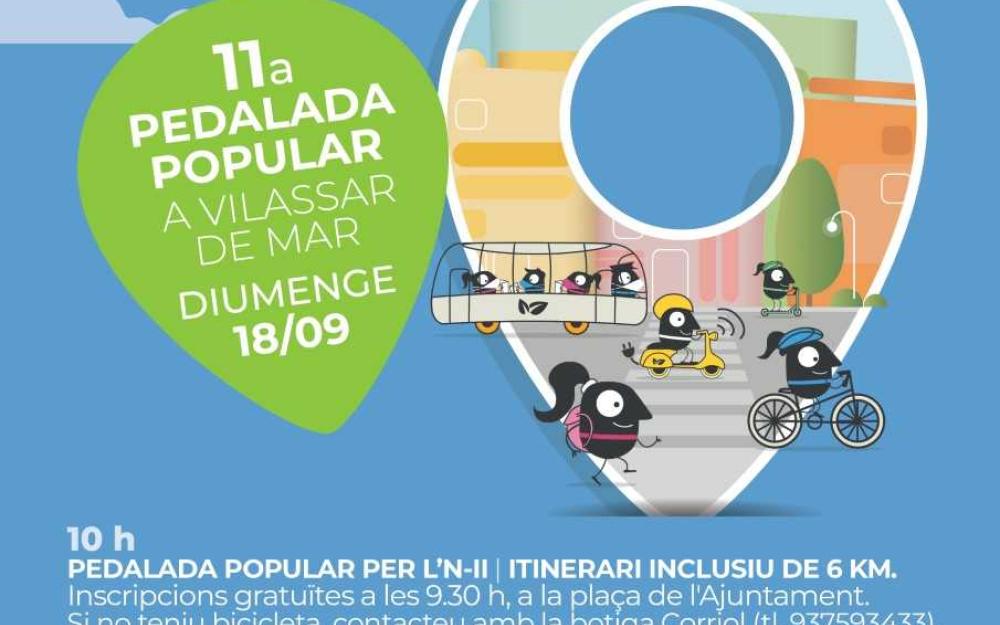 Cartell Pedalada popular 2022