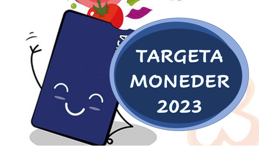 Cartell targeta moneder 2023