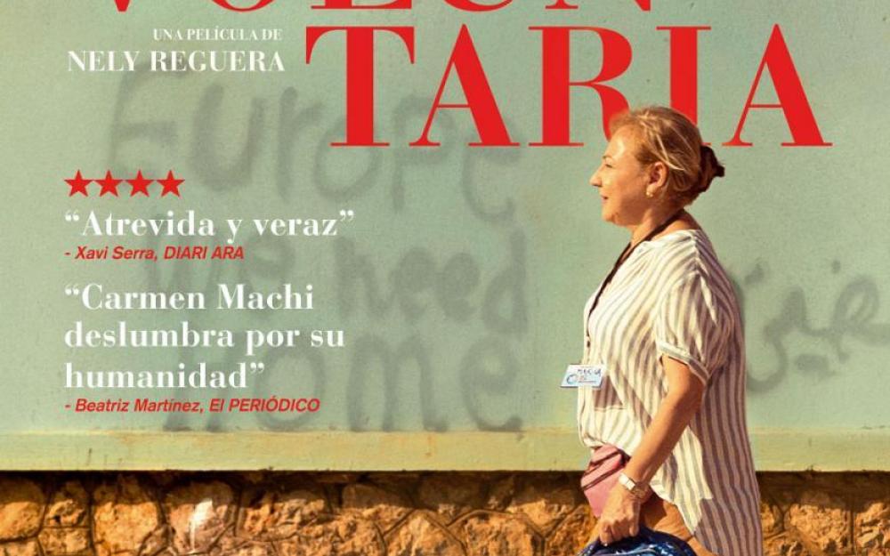 Cartell de la pel·lícula "La voluntaria"