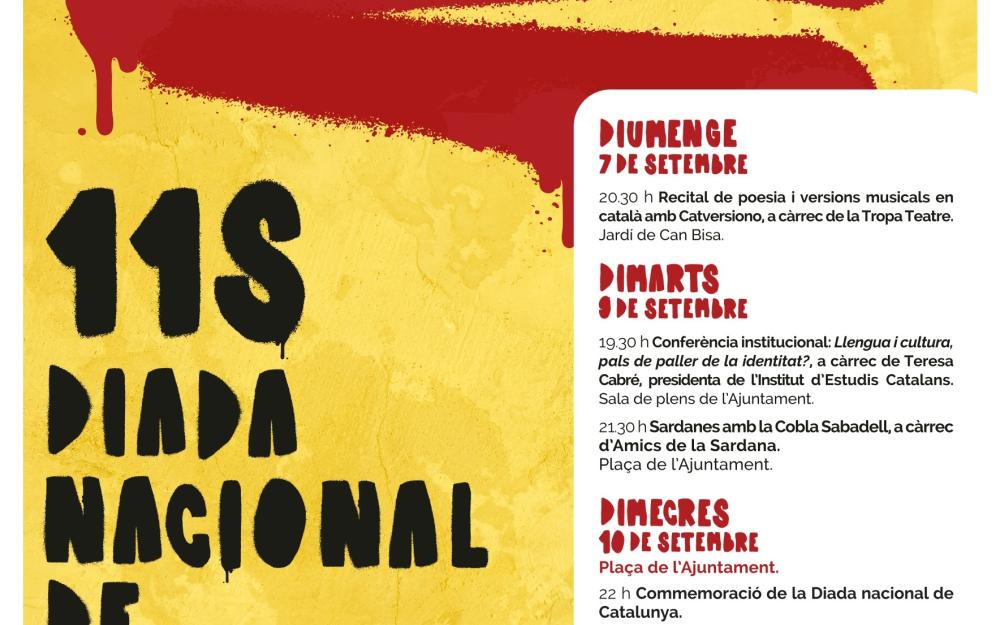 Cartell de la Diada Nacional de Catalunya 2025
