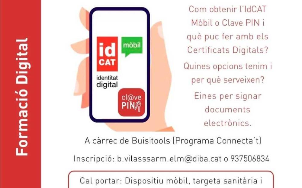 Cartell de formació digital