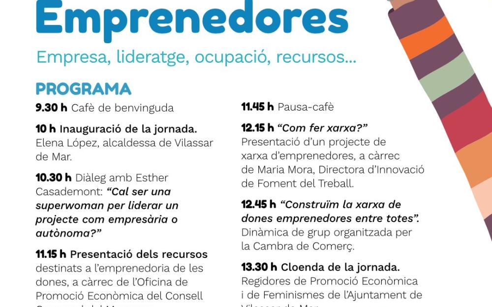 Cartell I Jornada Xarxa Dones Emprenedores