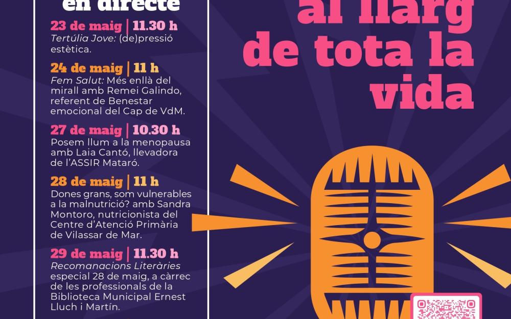 Cartell del cicle de podcasts