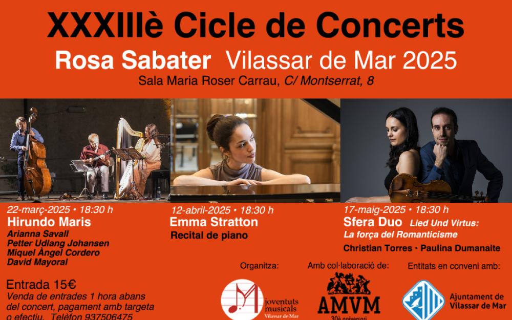 Cicle de concerts Rosa Sabater