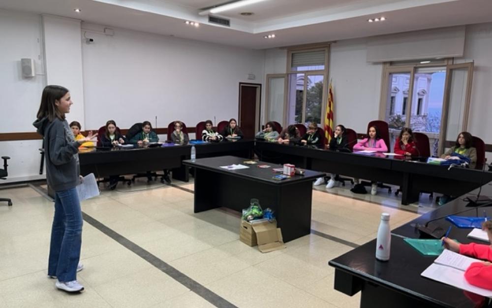 Trobada del Consell d'Infants l'11 de gener de 2023