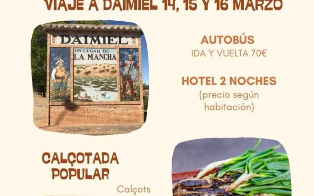Cartell viatge a Daimiel
