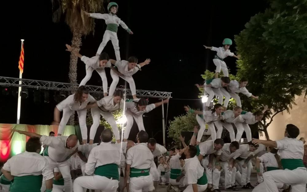 Exhibició dels Falcons de Vilafranca