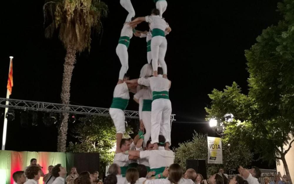 Exhibició dels Falcons de Vilafranca