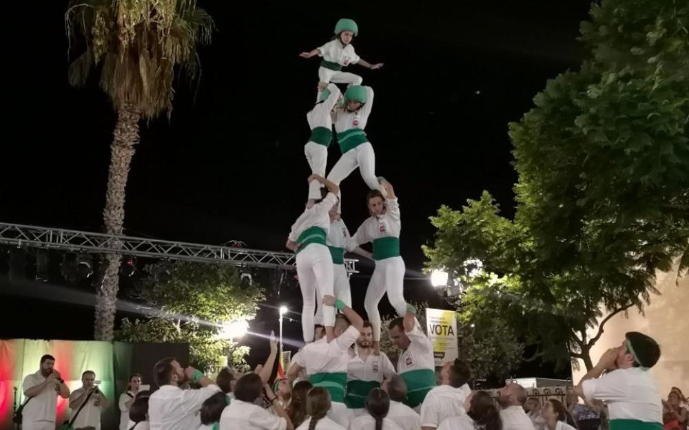 Exhibició dels Falcons de Vilafranca