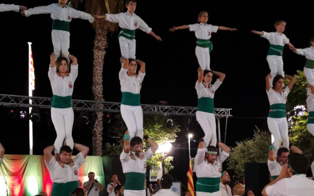 Exhibició dels Falcons de Vilafranca