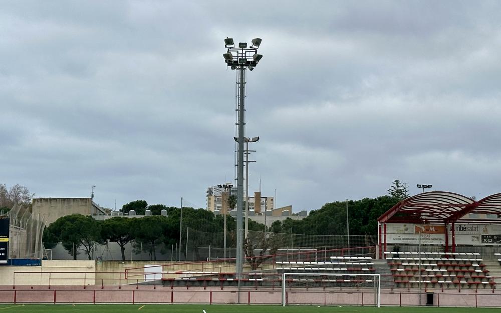 Enllumenat camp futbol
