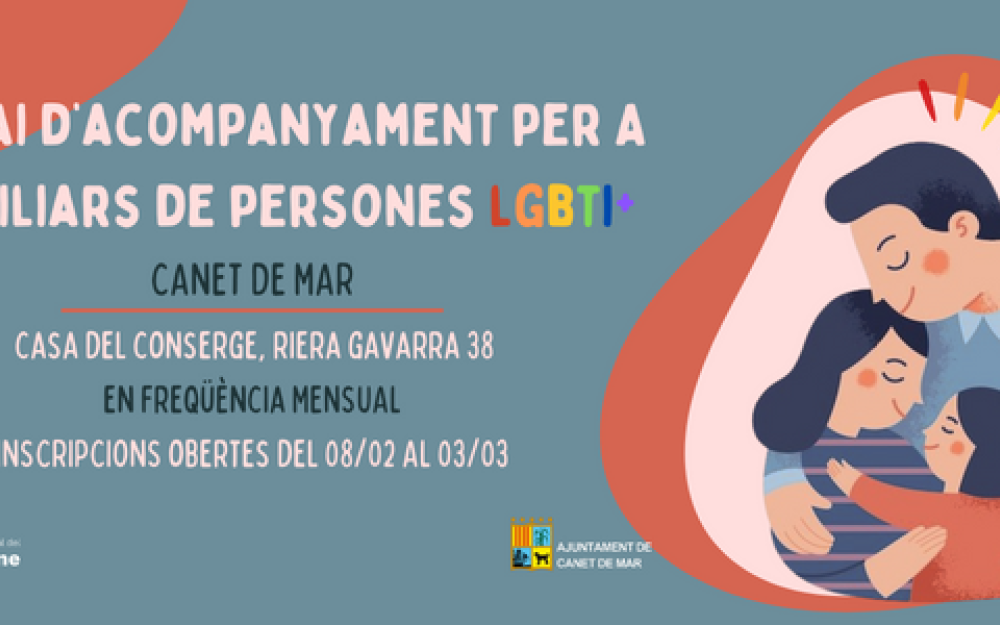 Bànner espai d'acompanyament familiars persones LGBTI+