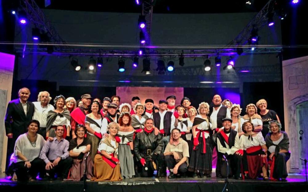 Musical d'or interpretant "Els Miserables"