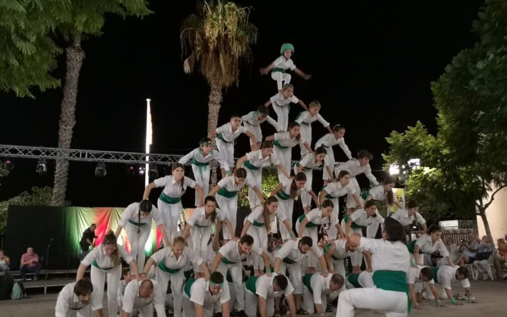 Exhibició dels Falcons de Vilafranca