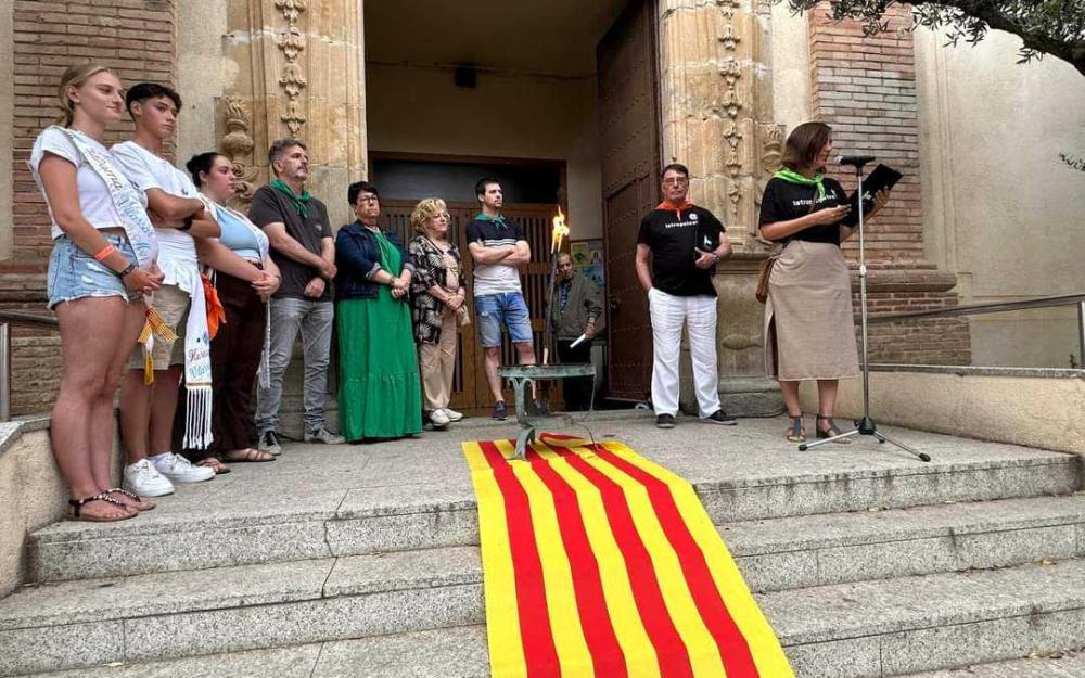 Arribada de la Flama del Canigó