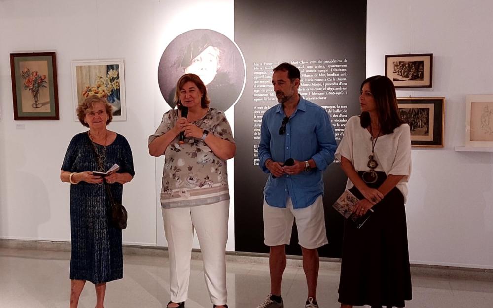 Inauguració de l'exposició commemorativa dels 150 anys de la Maria Freser