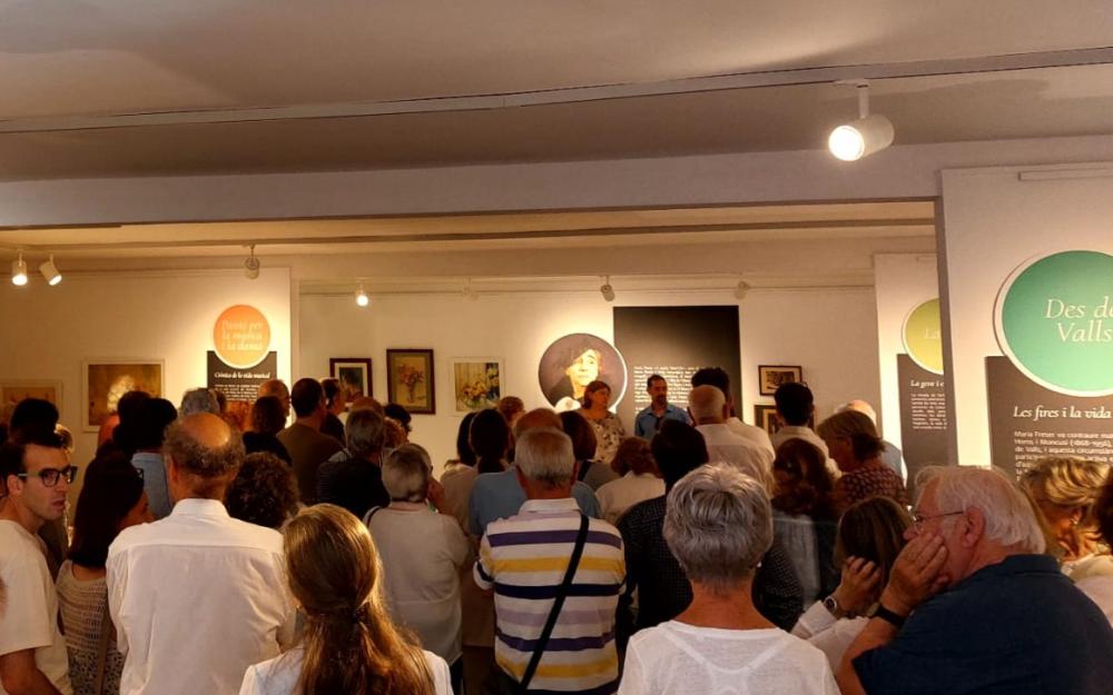 Inauguració de l'exposició commemorativa dels 150 anys de la Maria Freser