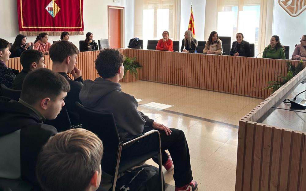 Rebuda Institucional a l'alumnat de Grècia