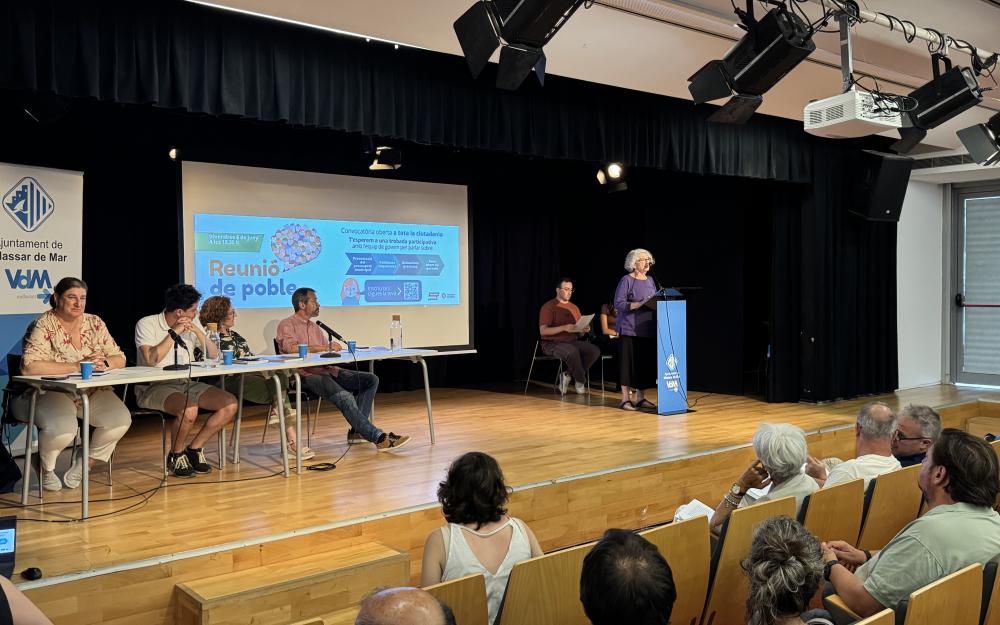 Reunió de poble, 6 de juny de 2025